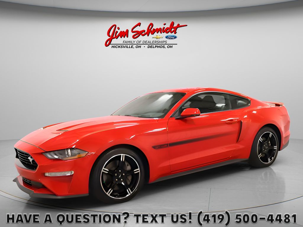 Race Red 2019 Ford Mustang Coupe Rear-Wheel Drive Automatic