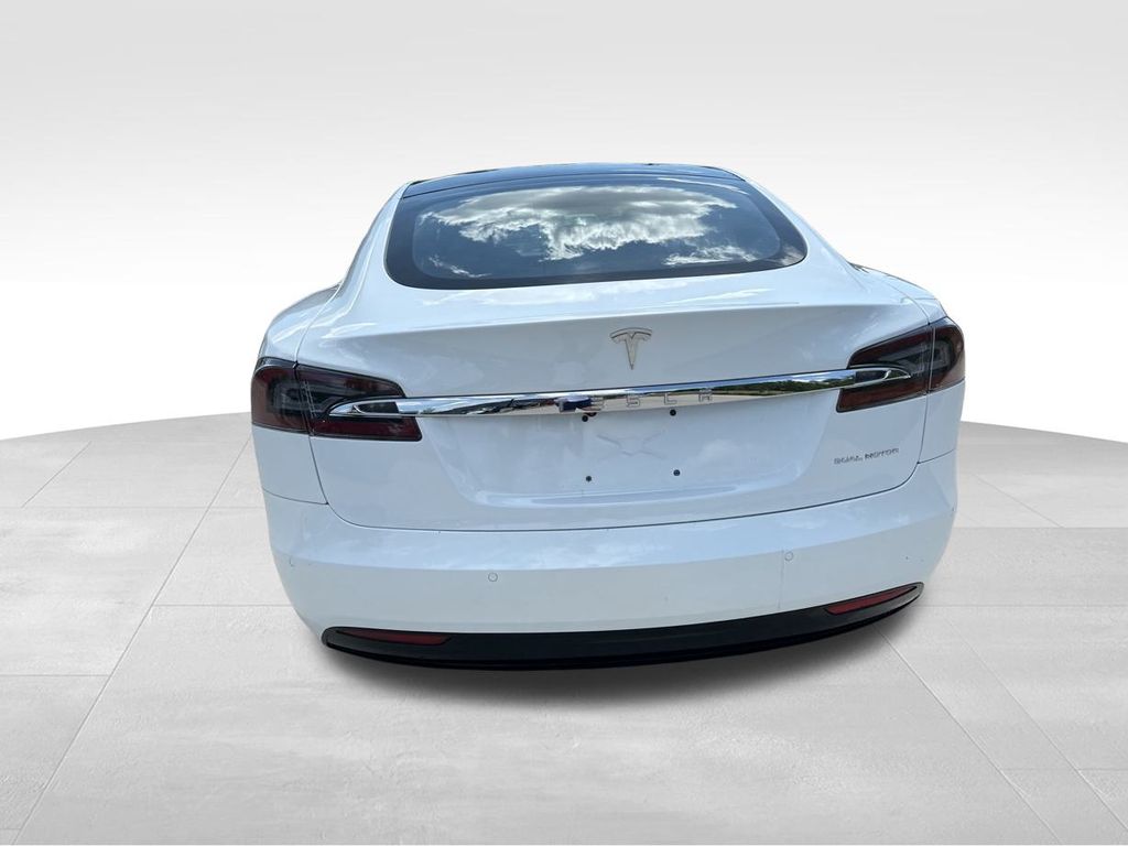 2020 Pearl White Multi-Coat Tesla Model S Long Range AWD Hatchback