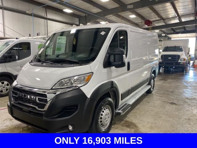 Bright White Clearcoat 2025 RAM ProMaster Van Front-Wheel Drive 9-Speed Automatic
