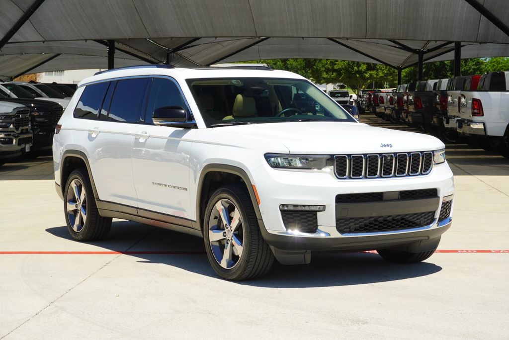 Used Car 2021 Jeep Grand Cherokee L  Limited For Sale Under $30,000 In Weatherford, Texas