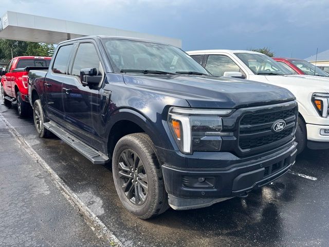 Antimatter Blue Metallic 2025 Ford F-150 Pickup Truck Four-Wheel Drive Automatic