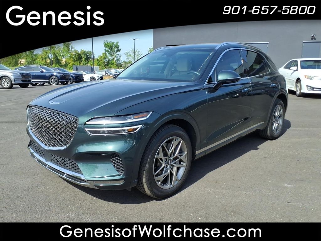 Cardiff Green 2023 Genesis GV70 2.5T AWD SUV / Crossover All-Wheel Drive 8-Speed Automatic