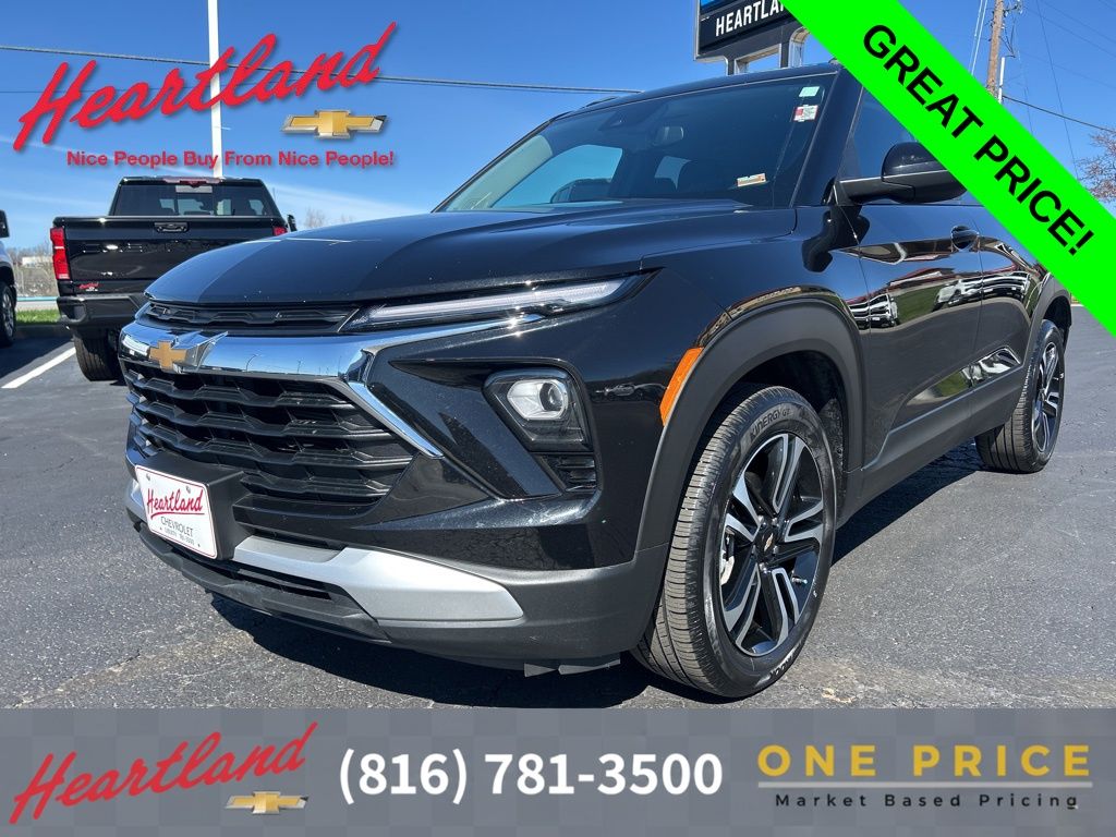 Mosaic Black Metallic 2024 Chevrolet Trailblazer LT FWD SUV / Crossover Front-Wheel Drive Continuously Variable Transmission