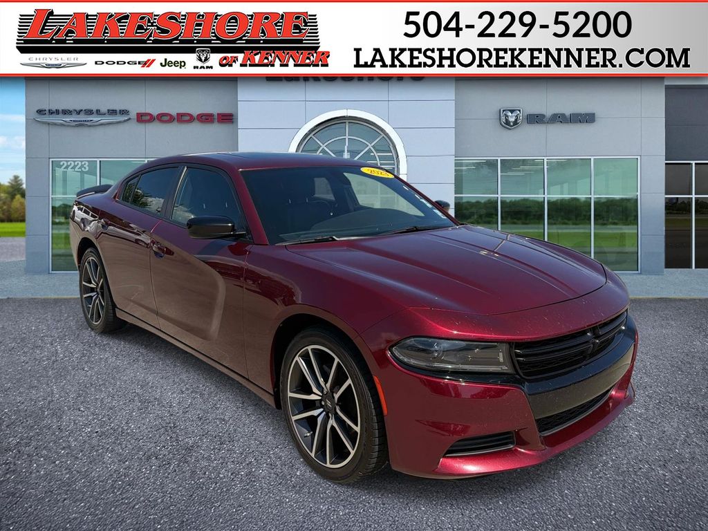Octane Red Pearlcoat 2023 Dodge Charger Sedan Rear-Wheel Drive 8-Speed Automatic
