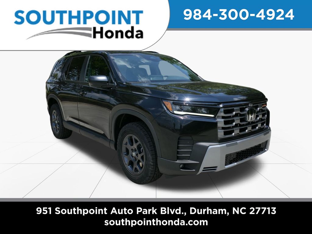 Crystal Black Pearl 2026 Honda Pilot SUV / Crossover All-Wheel Drive Automatic