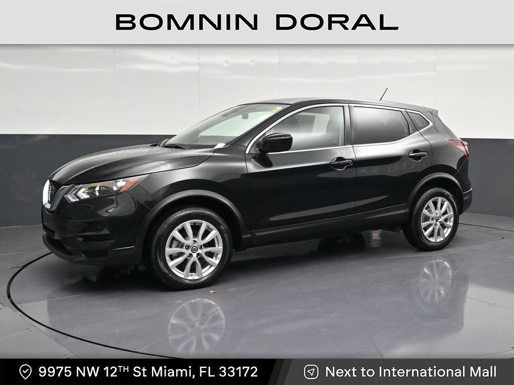 Gray (Magnetic Black Pearl) 2022 Nissan Rogue Sport S FWD SUV / Crossover Front-Wheel Drive Continuously Variable Transmission