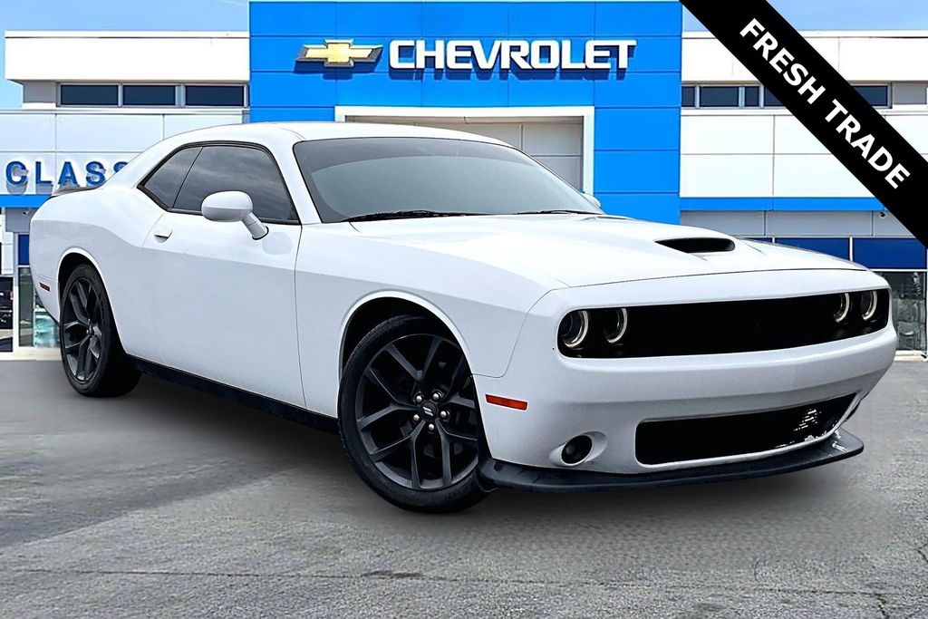 White Knuckle Clearcoat 2020 Dodge Challenger GT RWD Coupe Rear-Wheel Drive 8-Speed Automatic