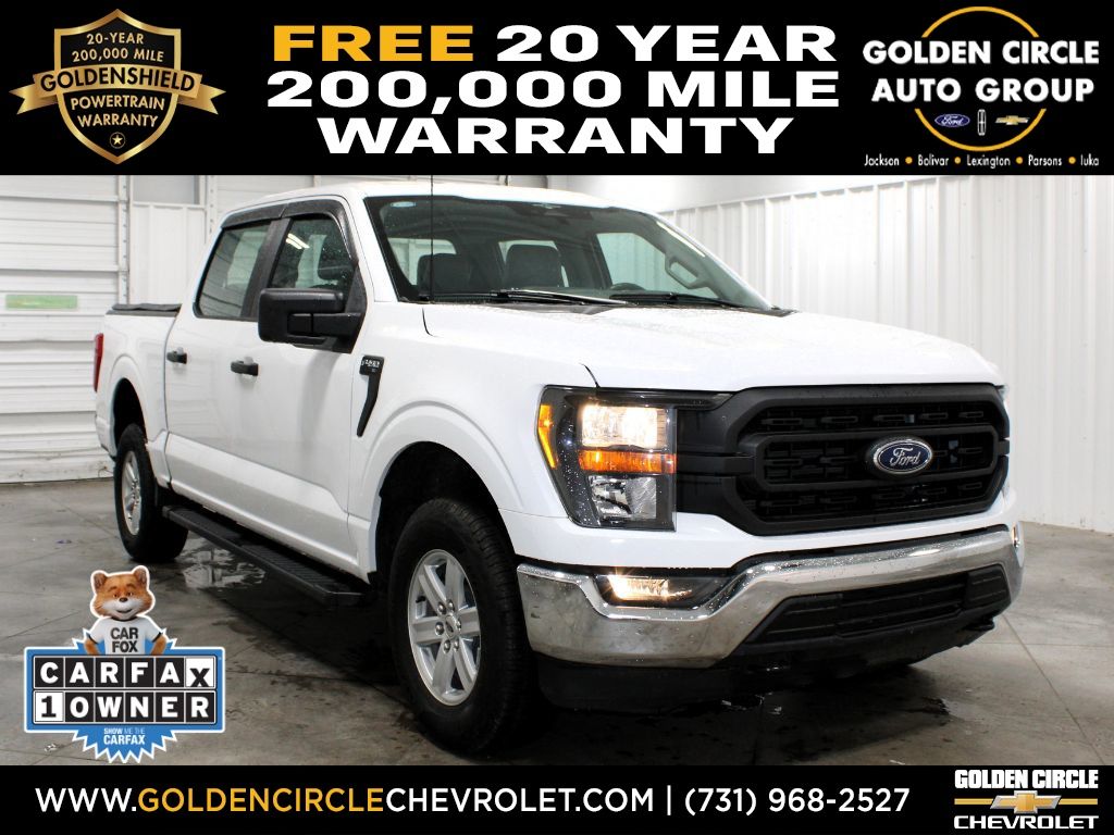 Oxford White 2023 Ford F-150 Pickup Truck Four-Wheel Drive Automatic