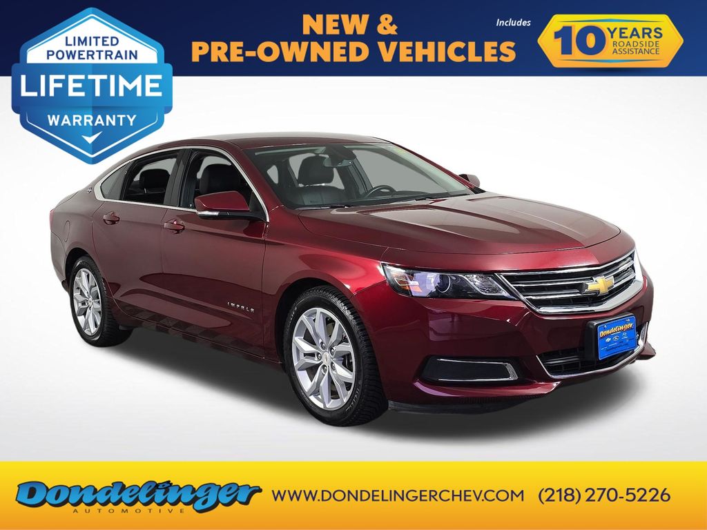 Siren Red Tintcoat 2016 Chevrolet Impala Sedan Front-Wheel Drive 6-Speed Automatic