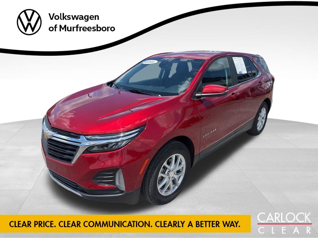 Radiant Red Tintcoat 2023 Chevrolet Equinox SUV / Crossover Front-Wheel Drive 6-Speed Automatic Overdrive
