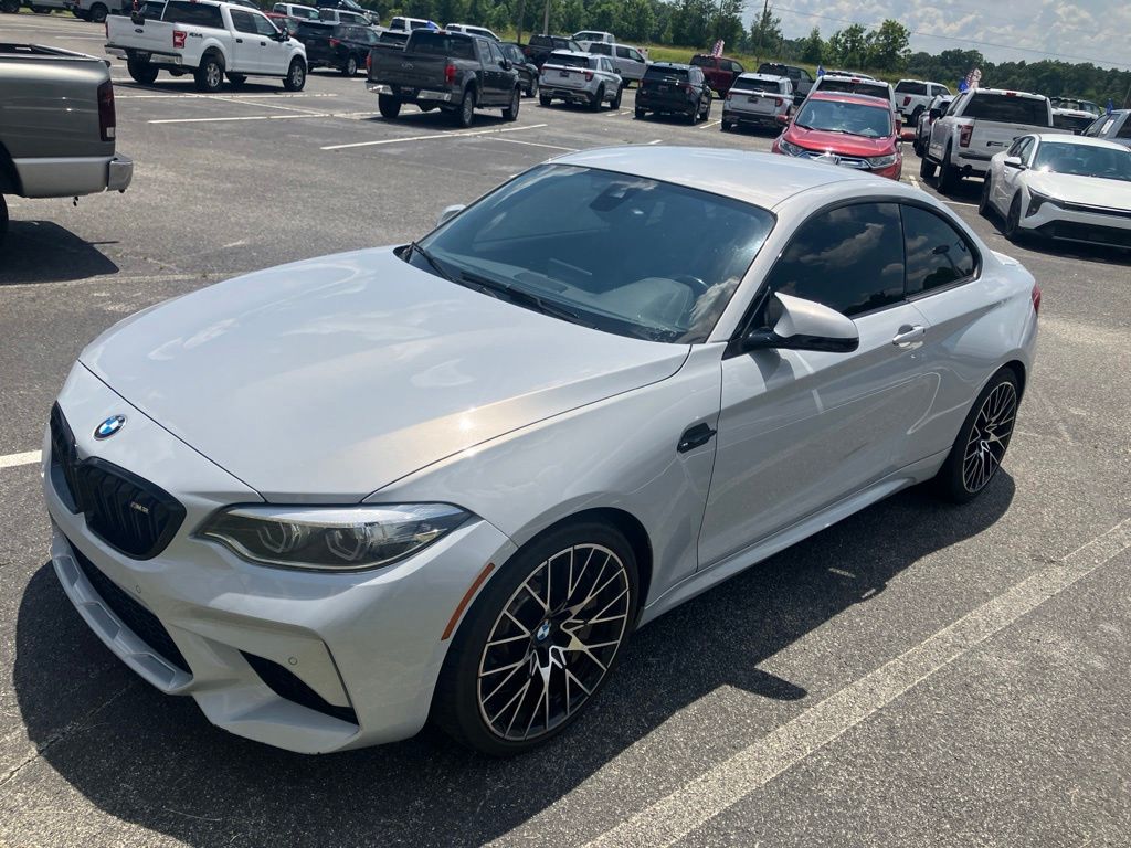 Hockenheim Silver Metallic 2021 BMW M2 Coupe Rear-Wheel Drive 6-Speed Manual