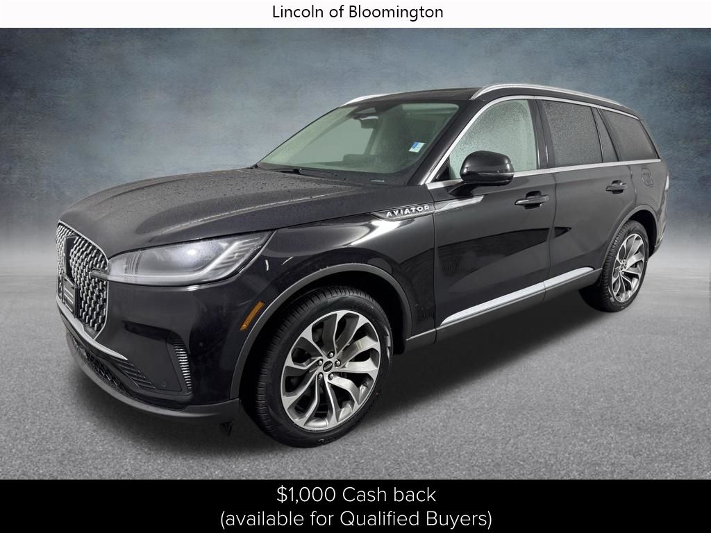 Black Metallic 2026 Lincoln Aviator Premiere AWD SUV / Crossover All-Wheel Drive Automatic