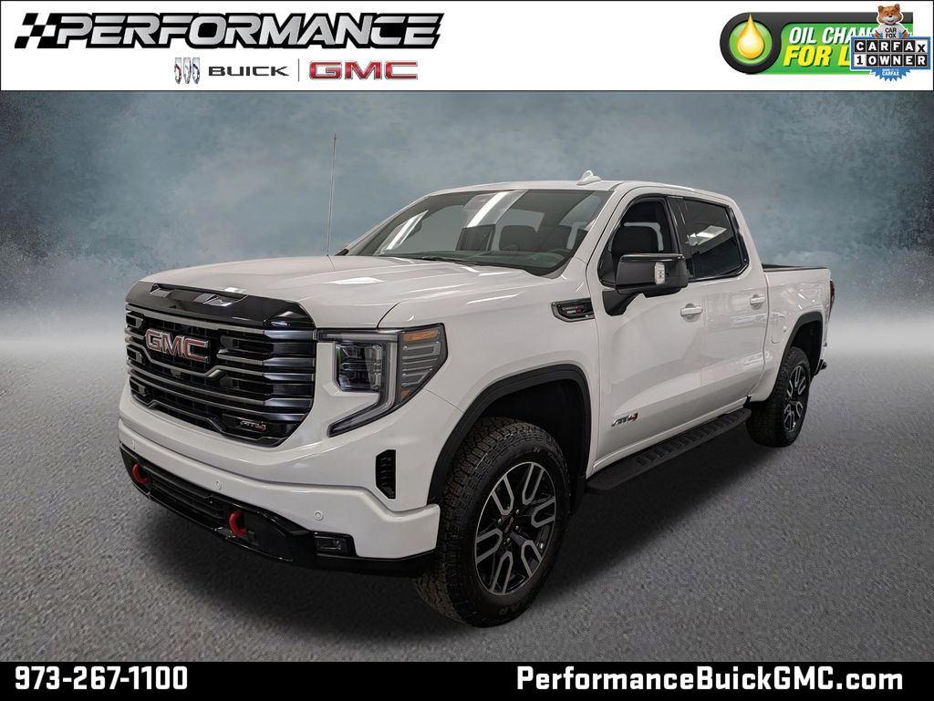 Summit White 2025 GMC Sierra 1500 Pickup Truck Four-Wheel Drive Automatic