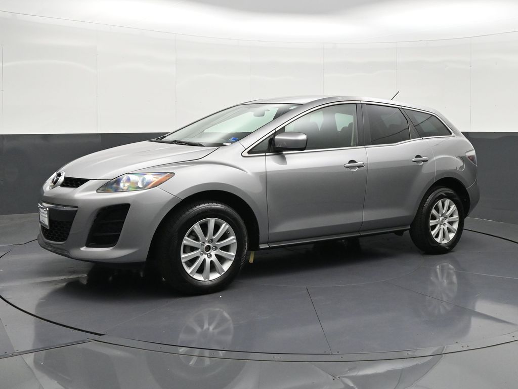 Liquid Silver Metallic 2010 Mazda CX-7 SUV / Crossover Front-Wheel Drive 5-Speed Automatic