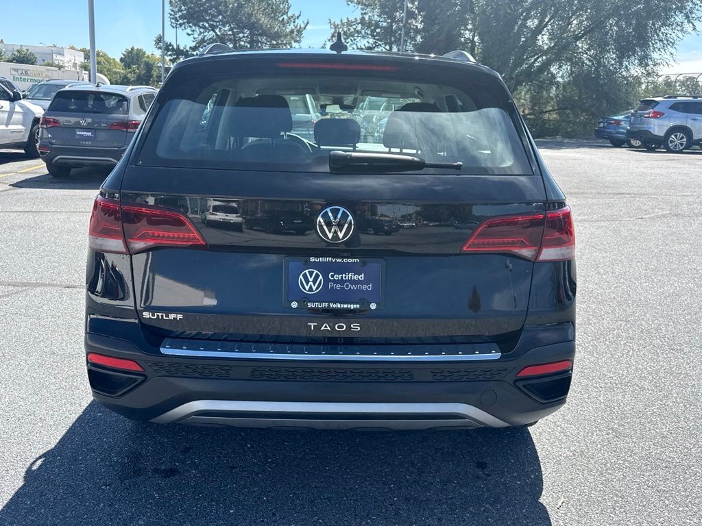 2023 Volkswagen Taos 1.5T S Black at Carlisle Cadillac Buick GMC