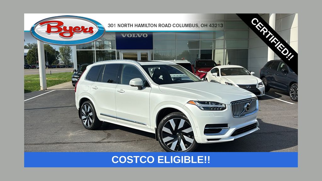 Crystal White 2024 Volvo XC90 SUV / Crossover All-Wheel Drive Automatic