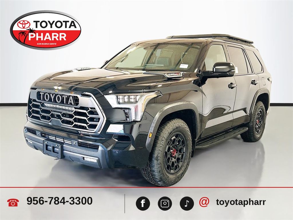 Midnight Black Metallic 2026 Toyota Sequoia SUV / Crossover Four-Wheel Drive Automatic