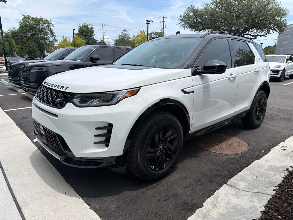 White 2026 Land Rover Discovery Sport P250 Landmark AWD SUV / Crossover All-Wheel Drive 9-Speed Automatic