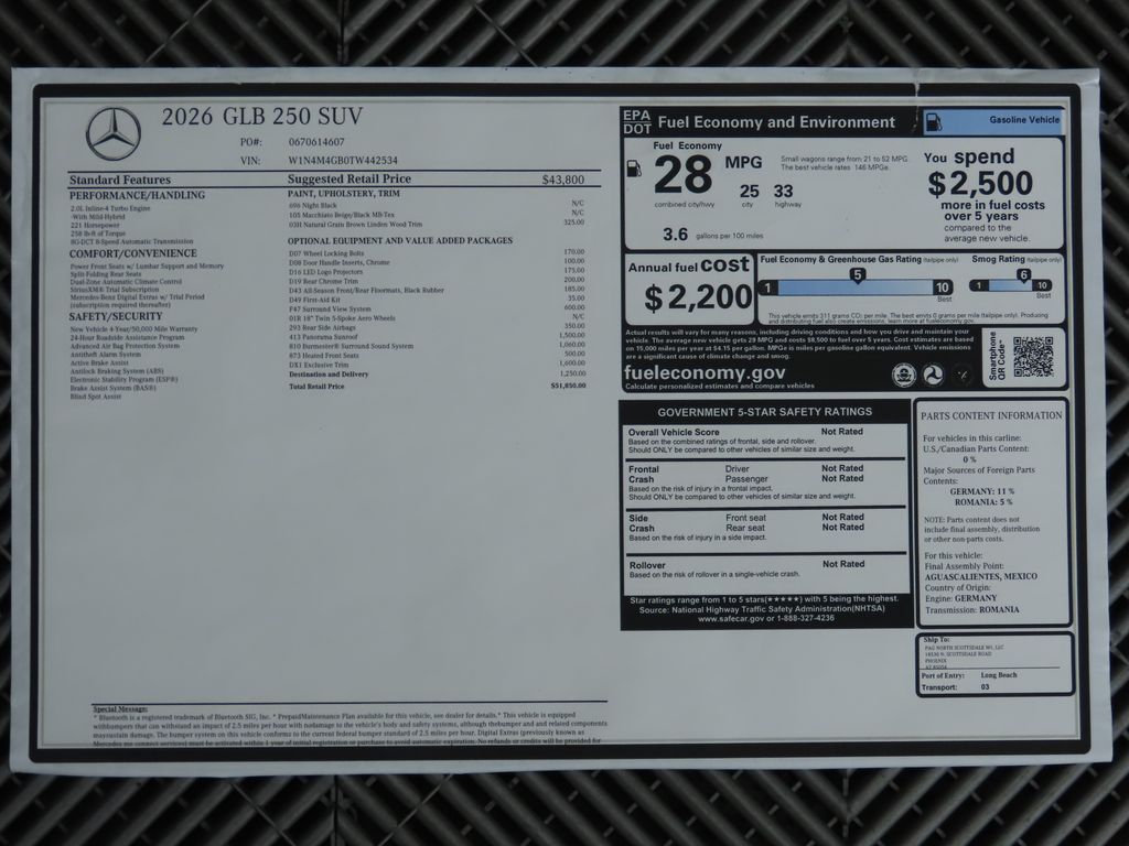 Thumbnail: 2026 Mercedes-Benz GLB - 9