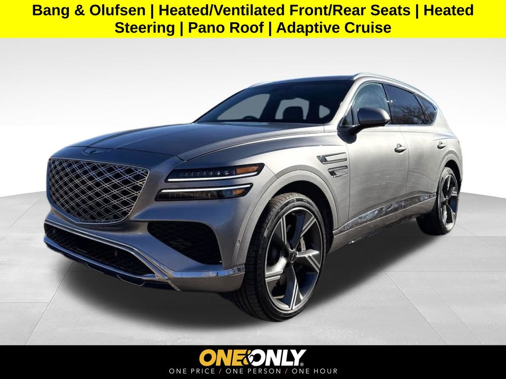 Savile Silver 2025 Genesis GV80 3.5T Prestige AWD SUV / Crossover All-Wheel Drive 8-Speed Automatic