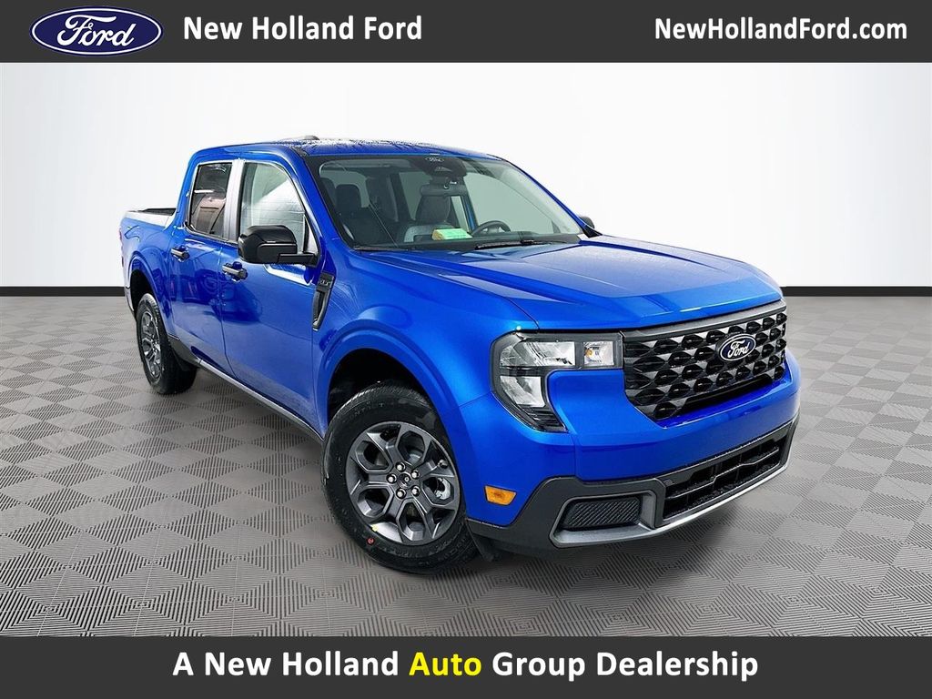 Velocity Blue 2026 Ford Maverick XLT SuperCrew AWD Pickup Truck All-Wheel Drive Continuously Variable Transmission