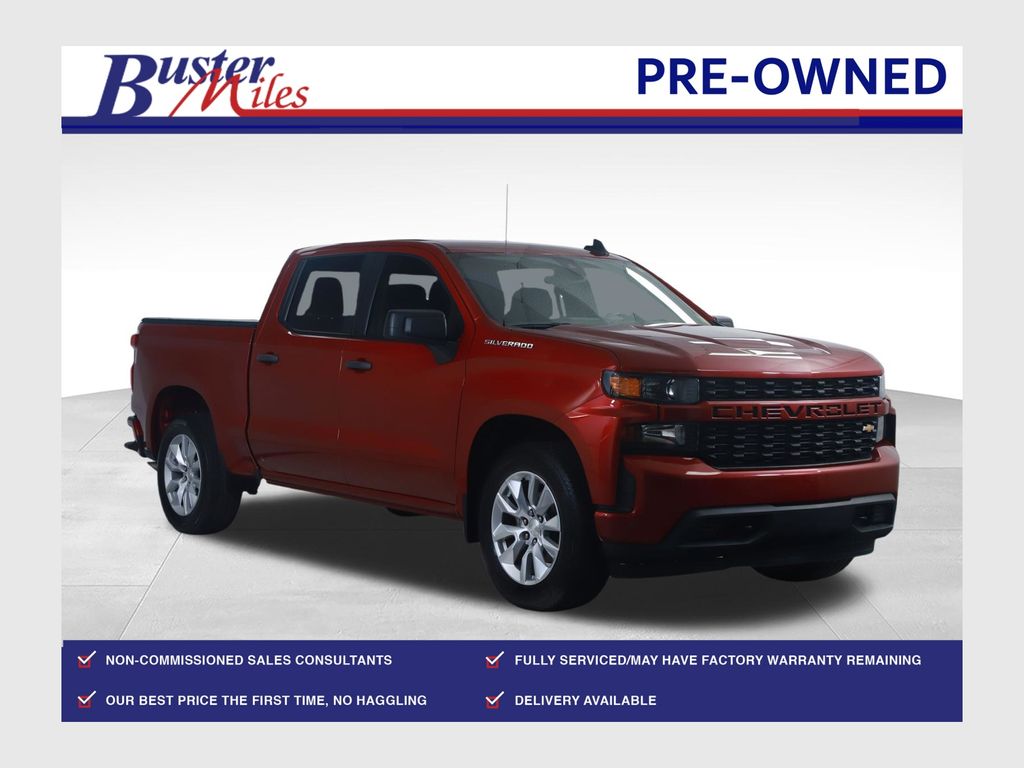 2021 Chevrolet Silverado 1500 Custom Crew Cab RWD