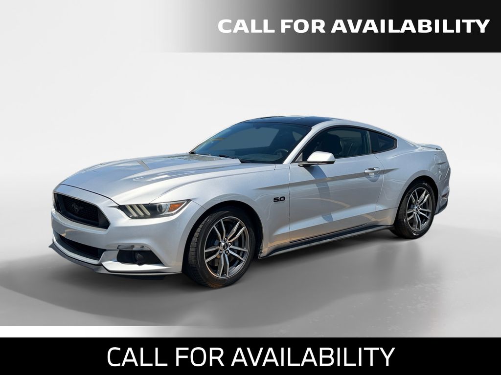Ingot Silver 2016 Ford Mustang Coupe Rear-Wheel Drive 6-Speed Manual