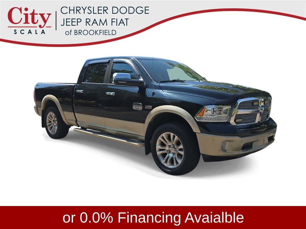 Black Forest Green Pearlcoat 2016 RAM 1500 Pickup Truck Four-Wheel Drive 8-Speed Automatic