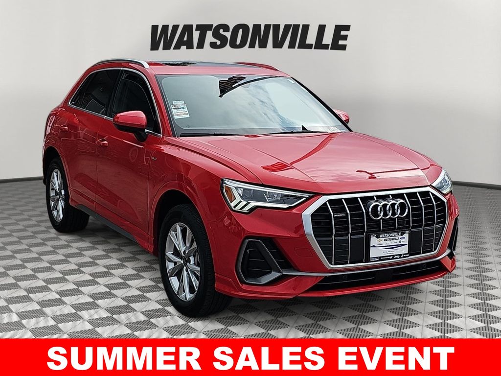 Progressive Red Metallic 2025 Audi Q3 SUV / Crossover All-Wheel Drive 8-Speed Automatic