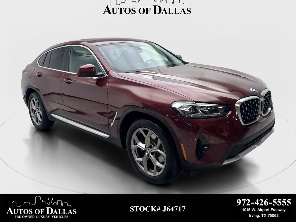 Piemont Red 2022 BMW X4 SUV / Crossover All-Wheel Drive 8-Speed Automatic