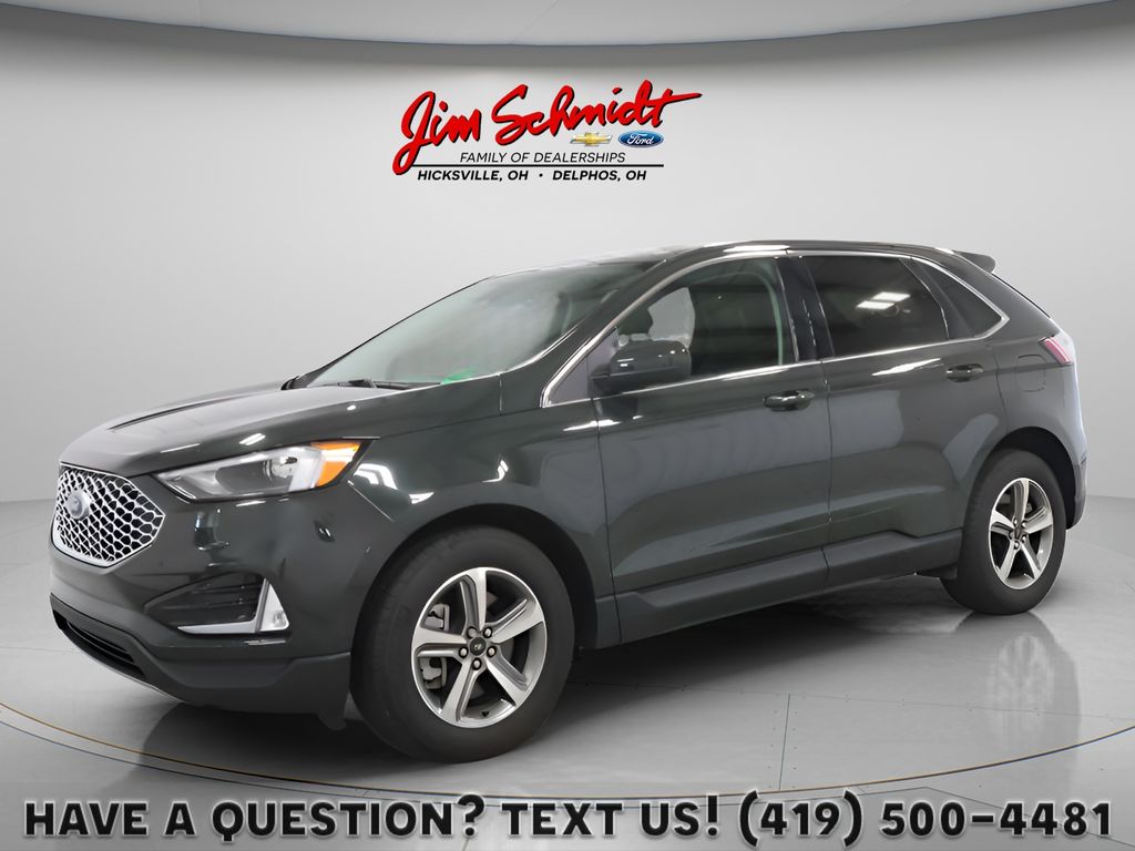 Forged Green Metallic 2024 Ford Edge SUV / Crossover All-Wheel Drive 8-Speed Automatic