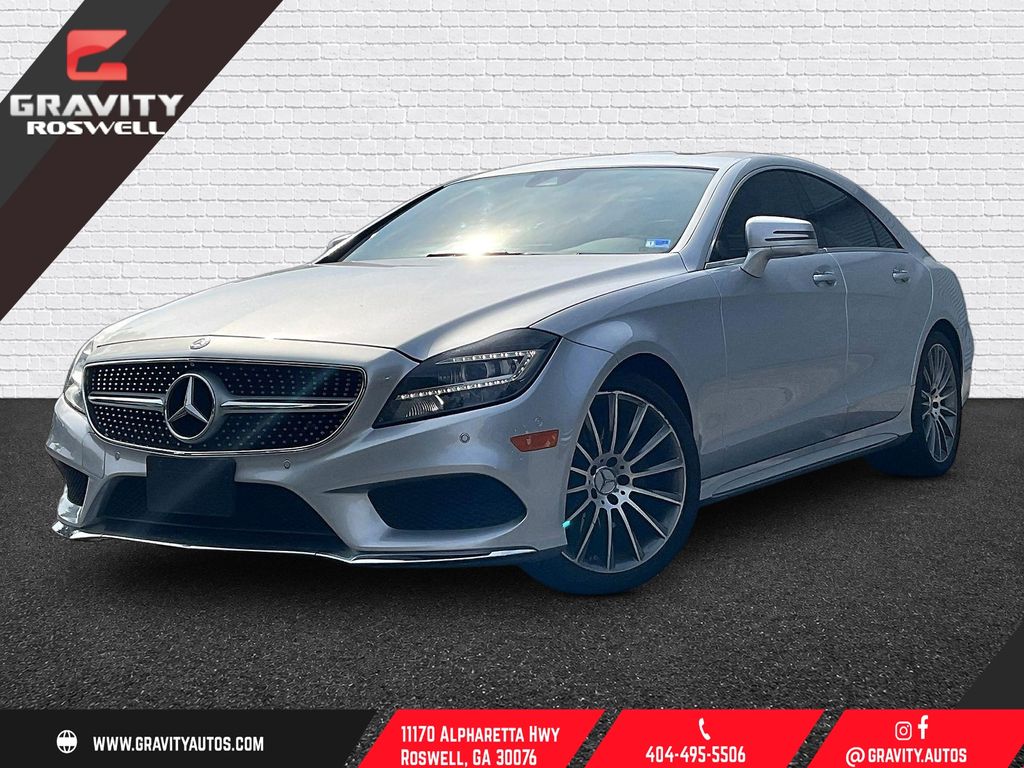 Iridium Silver Metallic 2015 Mercedes-Benz CLS Sedan All-Wheel Drive 7-Speed Automatic