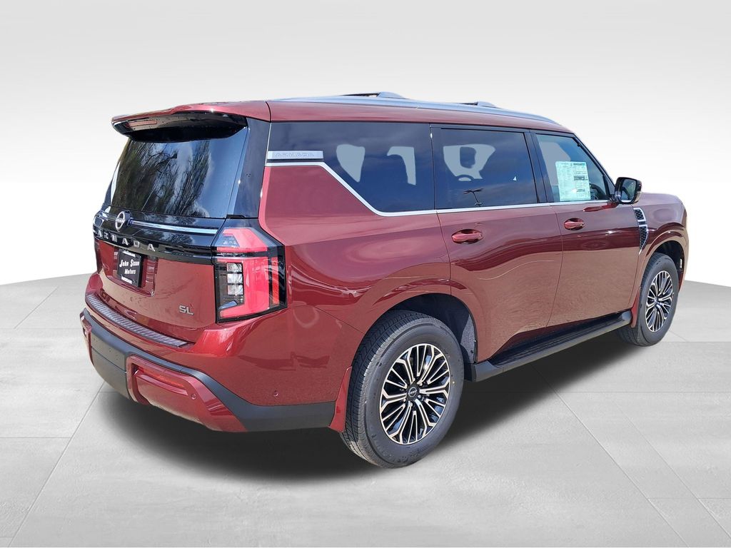 2026 Nissan Armada SL Red at John Sisson Motors
