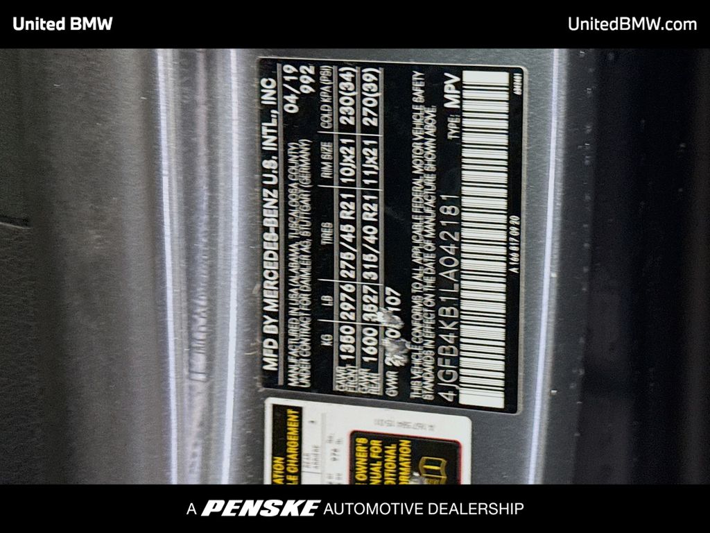 Thumbnail: 2020 Mercedes-Benz GLE - 15