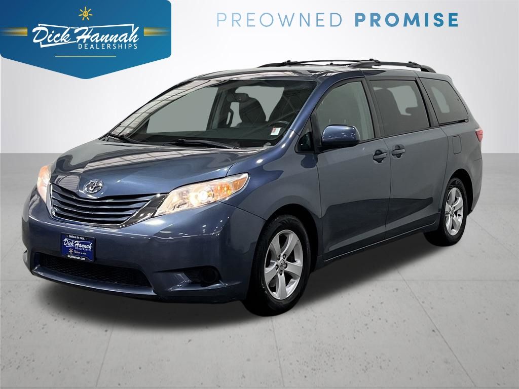 2015 Toyota Sienna Shoreline Mist Minivan Tracción delantera 6 velocidades Automática marcha alta
