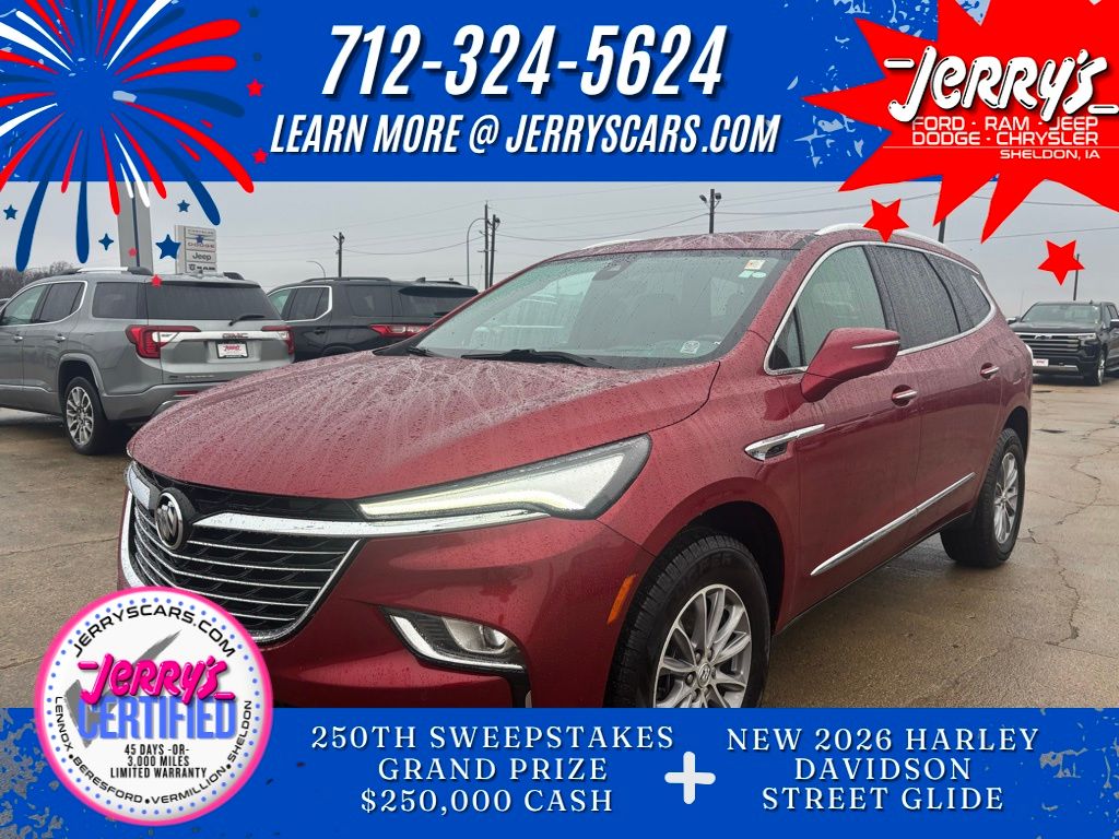 Cherry Red Tintcoat 2024 Buick Enclave Premium AWD SUV / Crossover Four-Wheel Drive 9-Speed Automatic