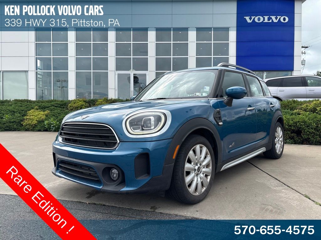 Island Blue Metallic 2022 MINI Countryman SUV / Crossover All-Wheel Drive 8-Speed Automatic