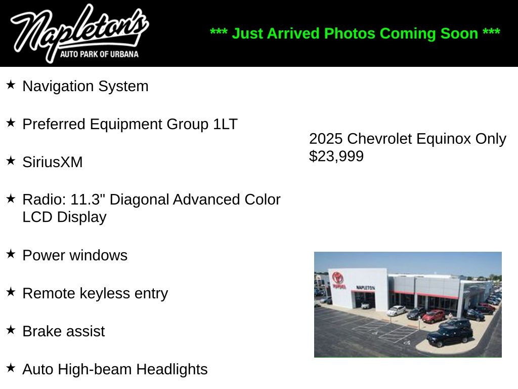 2025 Chevrolet Equinox LT FWD