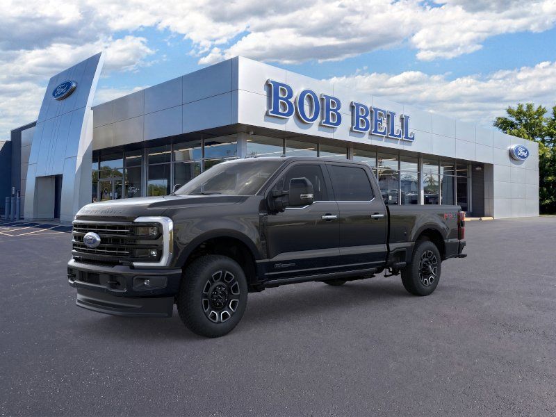 Agate Black Metallic 2025 Ford F-250 Super Duty Pickup Truck Four-Wheel Drive Automatic