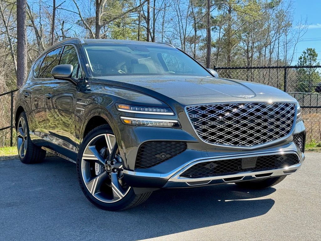 Makalu Gray 2025 Genesis GV80 3.5T Prestige AWD SUV / Crossover All-Wheel Drive 8-Speed Automatic