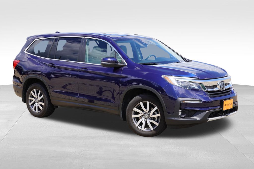 Black (Obsidian Blue Pearl) 2022 Honda Pilot SUV / Crossover All-Wheel Drive 9-Speed Automatic