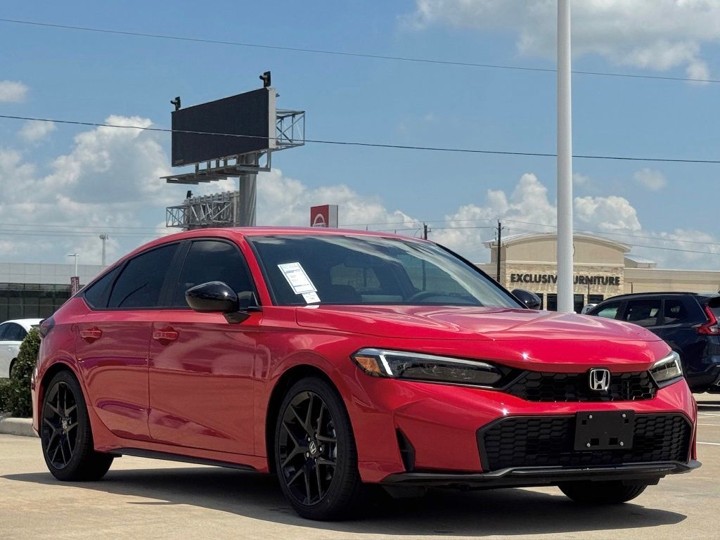 2026 Honda Civic Sport Red at Community Honda
