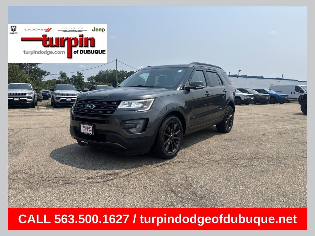 Gray (Magnetic) 2017 Ford Explorer SUV / Crossover All-Wheel Drive 6-Speed Automatic