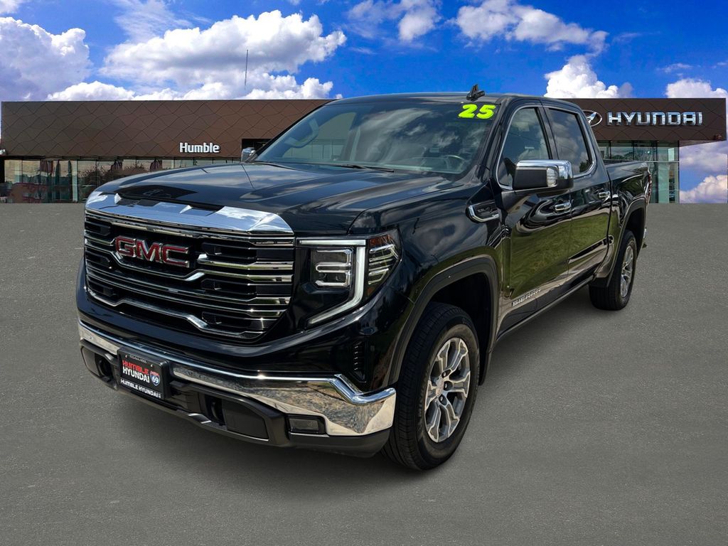 Onyx Black 2025 GMC Sierra 1500 Pickup Truck Four-Wheel Drive Automatic