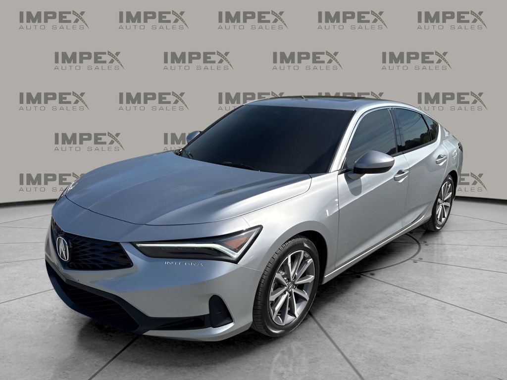 Lunar Silver Metallic 2024 Acura Integra Hatchback Front-Wheel Drive Continuously Variable Transmission