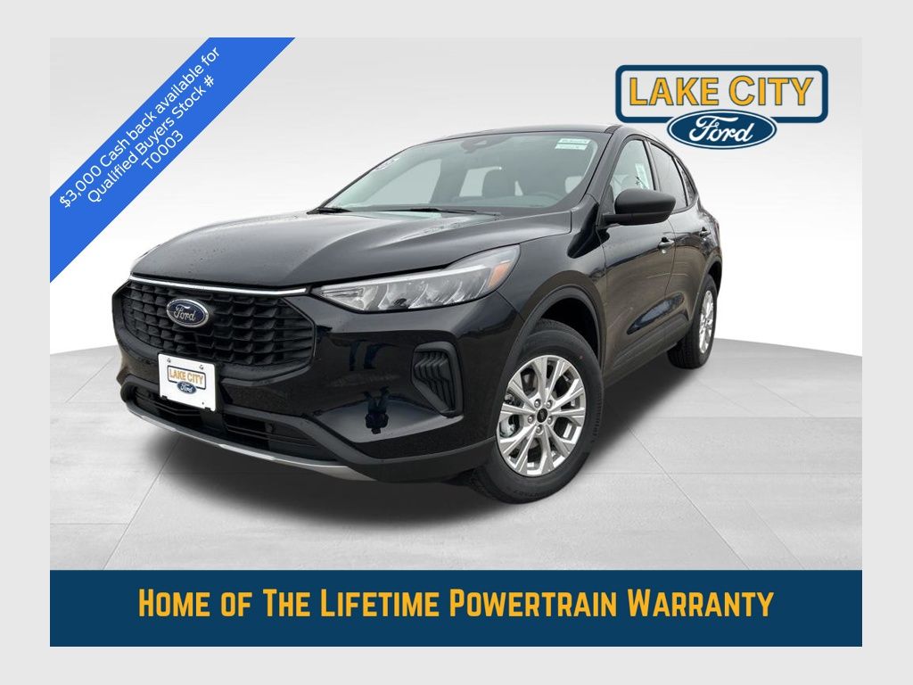 Agate Black Metallic 2026 Ford Escape Active AWD SUV / Crossover All-Wheel Drive 8-Speed Automatic