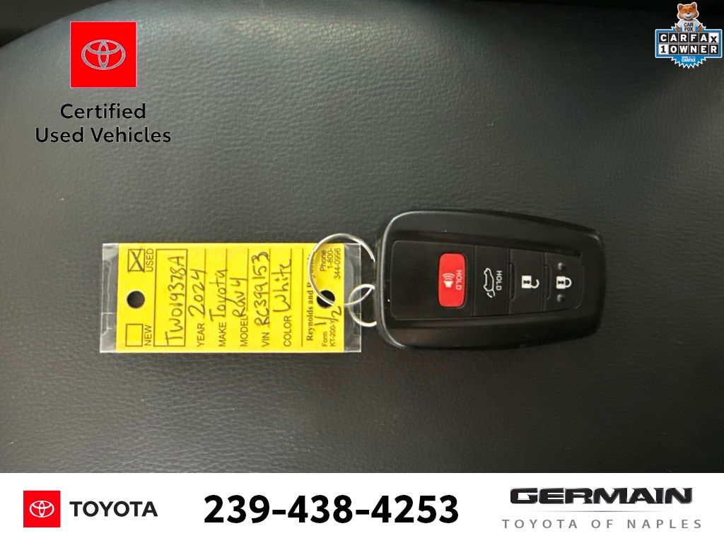 Certified Used 2024 White Toyota XLE image 21