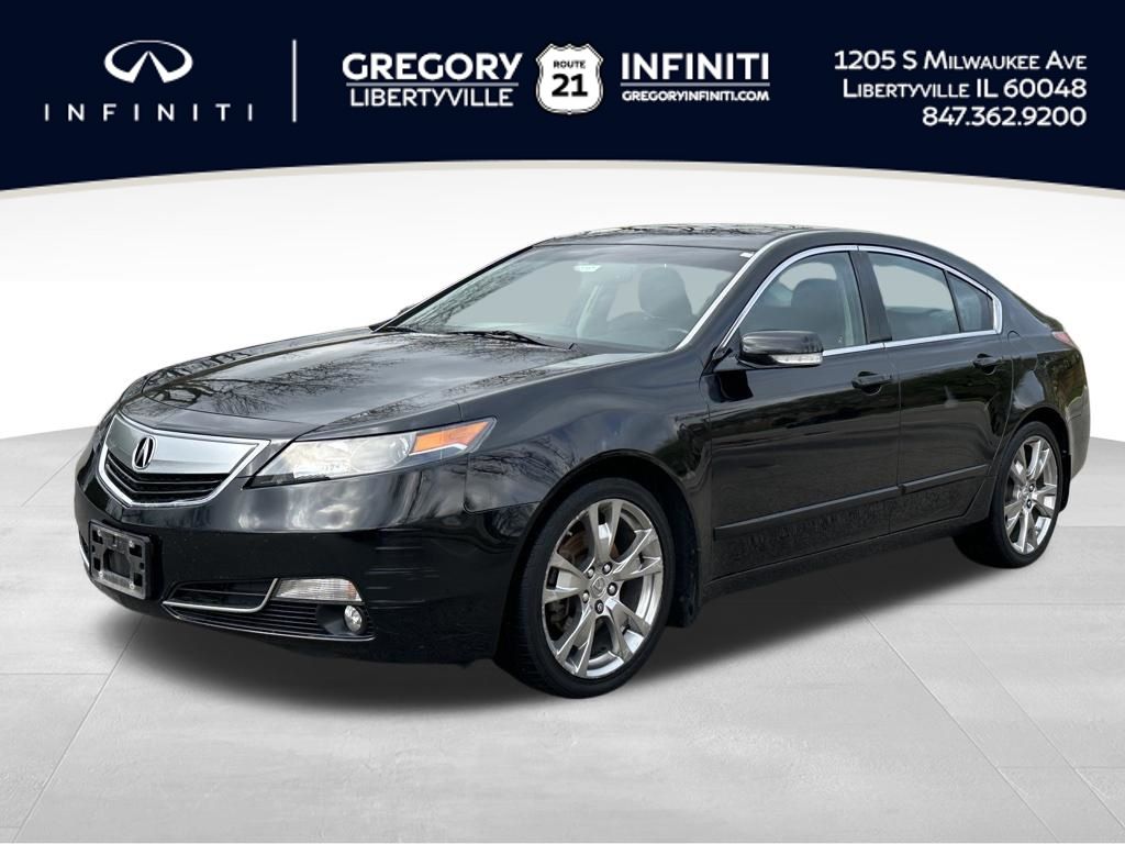 Crystal Black Pearl 2013 Acura TL Sedan 6-Speed Automatic