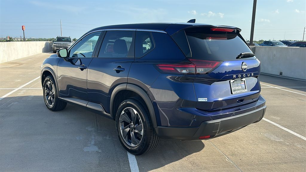 2025 Nissan Rogue SV Blue at South Houston Nissan