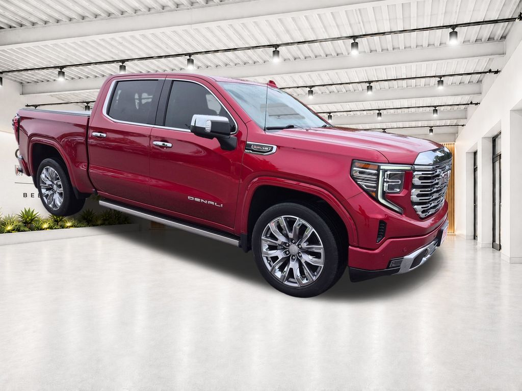 Volcanic Red 2024 GMC Sierra 1500 Pickup Truck Four-Wheel Drive Automatic